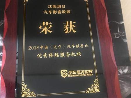 2018中国汽车服务业优秀终端服务机构